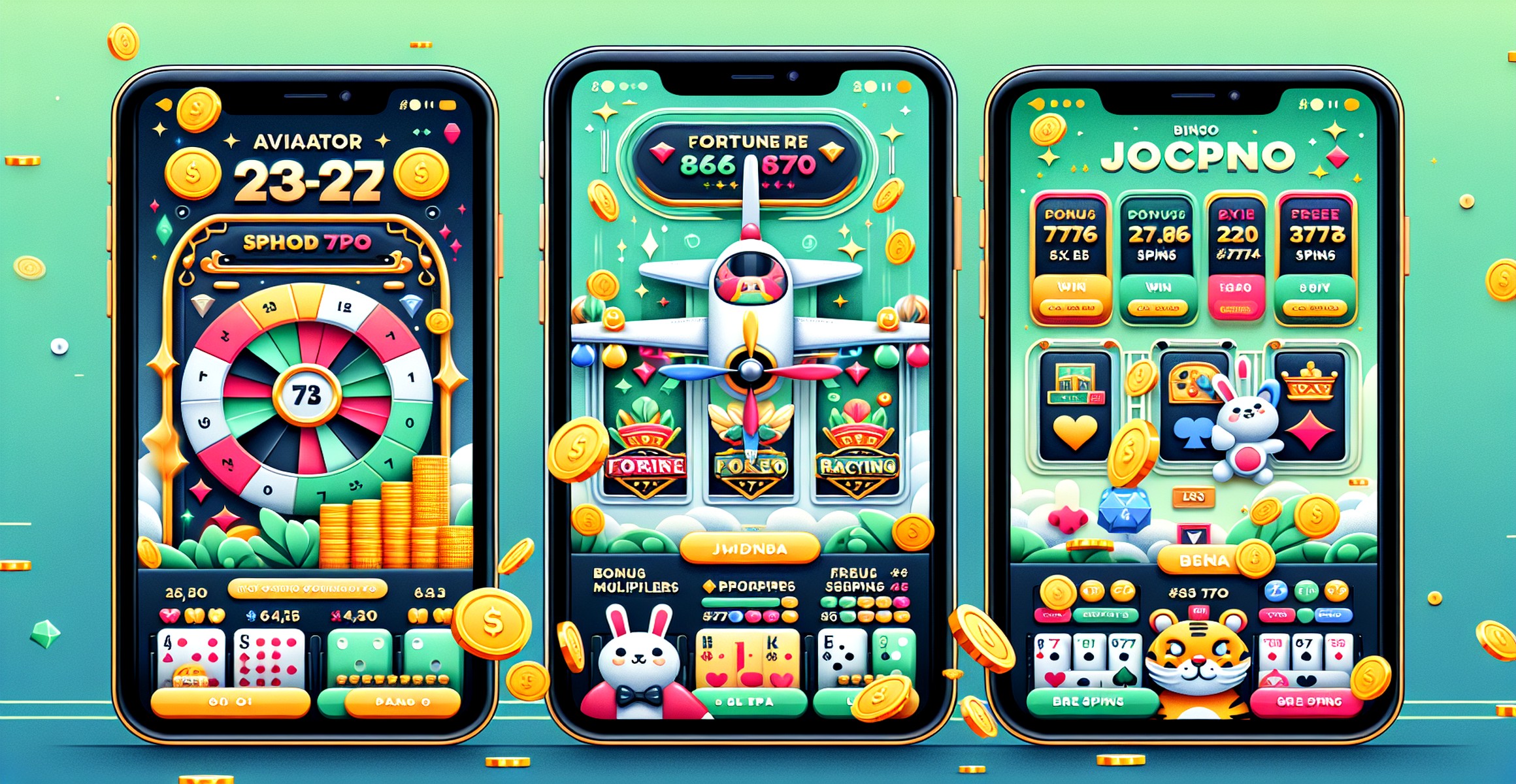 Megapari PL Fortune Rabbit Slots offering fun gameplay.